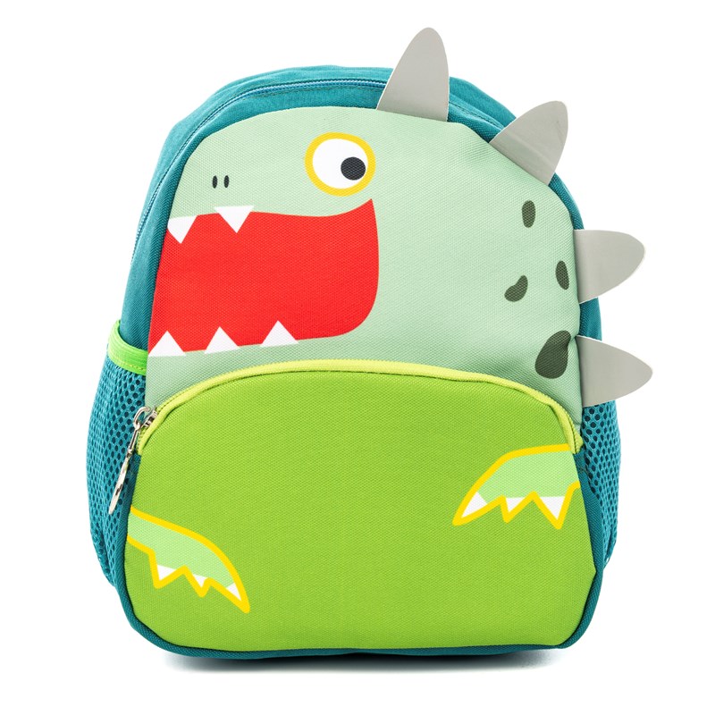 Sac à dos pour enfants avec design de dinosaure. Avec des bretelles rembourrées.