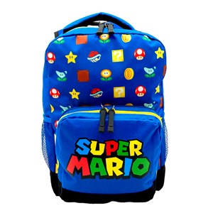 Super mario sac à dos scolaire. Intérieur entièrement doublé. Dossier rembourré.