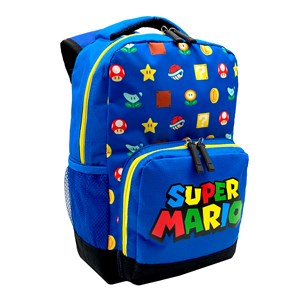 Super mario sac à dos scolaire. Intérieur entièrement doublé. Dossier rembourré.