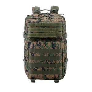Sac à dos tactique militaire de 45 litres avec système molle de grande capacité.