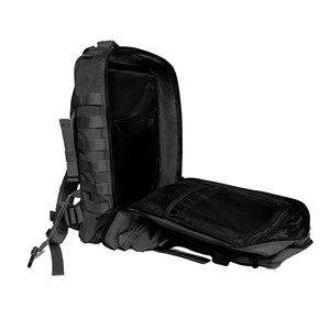 Sac à dos militaire tactique de 45 litres avec système molle de grande capacité.