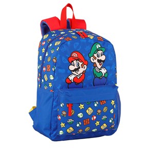 Super mario et luigi sac à dos américain. Compartiment pour ordinateur portable.