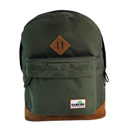 Sac à dos américain ranking vert olive. Compartiment pour ordinateur portable.
