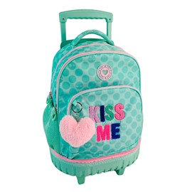 Chariot fixe compact double corps grande capacité blin blin kiss me. Dossier.