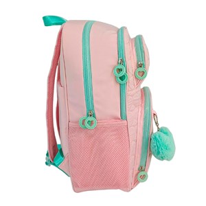 Mochila primaire blin blin chic avec double compartiment adaptable à chariot.