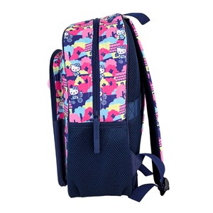 Hello kitty sac à dos primaire avec double compartiment adaptable à chariot.