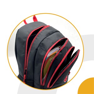 Naruto cloud sac à dos primaire à double compartiment, de grande capacité.