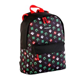 Minecraft tnt sac à dos américain. Compartiment pour ordinateur portable.