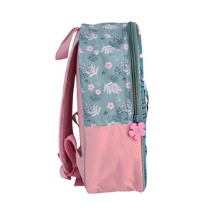 Stitch pink sac à dos préscolaire 3d. Poche latérale. Dossier rembourré.