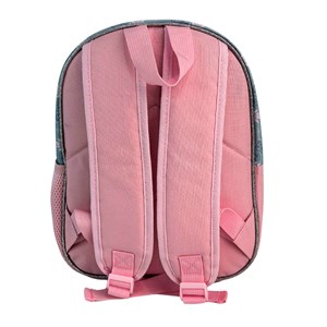 Stitch pink sac à dos préscolaire 3d. Poche latérale. Dossier rembourré.
