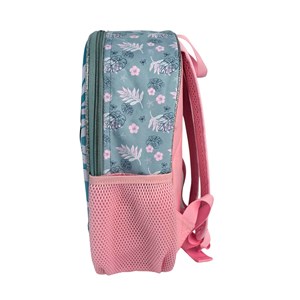 Stitch pink sac à dos préscolaire 3d. Poche latérale. Dossier rembourré.