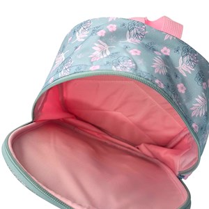 Stitch pink sac à dos préscolaire 3d. Poche latérale. Dossier rembourré.