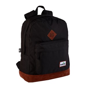 Sac à dos americano ranking noir. Compartiment pour ordinateur portable.