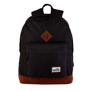 Sac à dos americano ranking noir. Compartiment pour ordinateur portable.