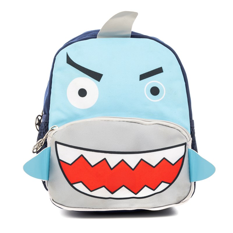 Sac à dos enfant avec design de requin. Avec des bretelles rembourrées.