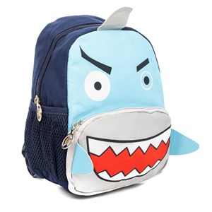 Sac à dos enfant avec design de requin. Avec des bretelles rembourrées.