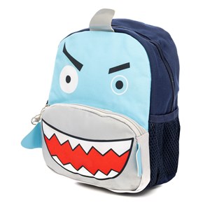 Sac à dos enfant avec design de requin. Avec des bretelles rembourrées.