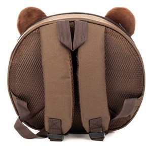 Sac à dos enfant avec design d'ours. Avec dos et bretelles rembourrés.