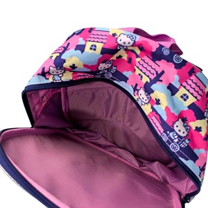 Hello kitty sac à dos maternelle 3d. Poche latérale. Dos rembourré.