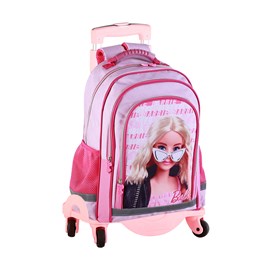 Barbie mode sac à dos primaire double compartiment + chariot avec.
