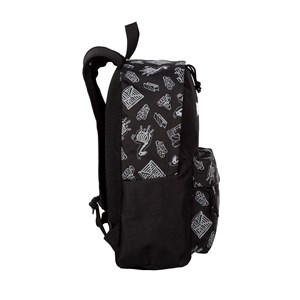 Fortnite dark black sac à dos américain, brille dans l'obscurité.