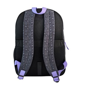 Kuromi sac d'école avec double compartiment adaptable à chariot.