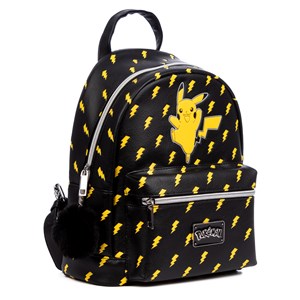 Sac à dos noir pokémon premium. Compartiment principal spacieux.