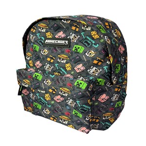 Minecraft pixel 25 sac à dos américain adaptable à un chariot.