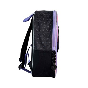 Kuromi sac à dos maternelle 3d. Poche latérale. Dos rembourré.