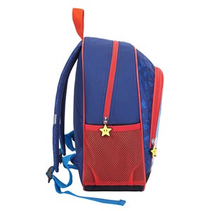 Super mario sac à dos. 2 poches latérales. Dossier rembourré.