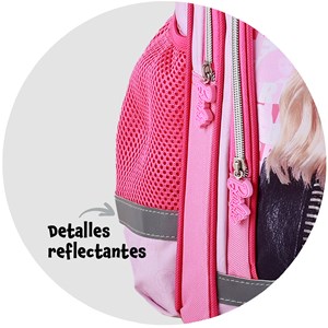 Barbie fashion sac à dos primaire à double compartiment.