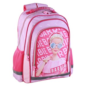 Barbie deluxe sac à dos primaire à double compartiment.