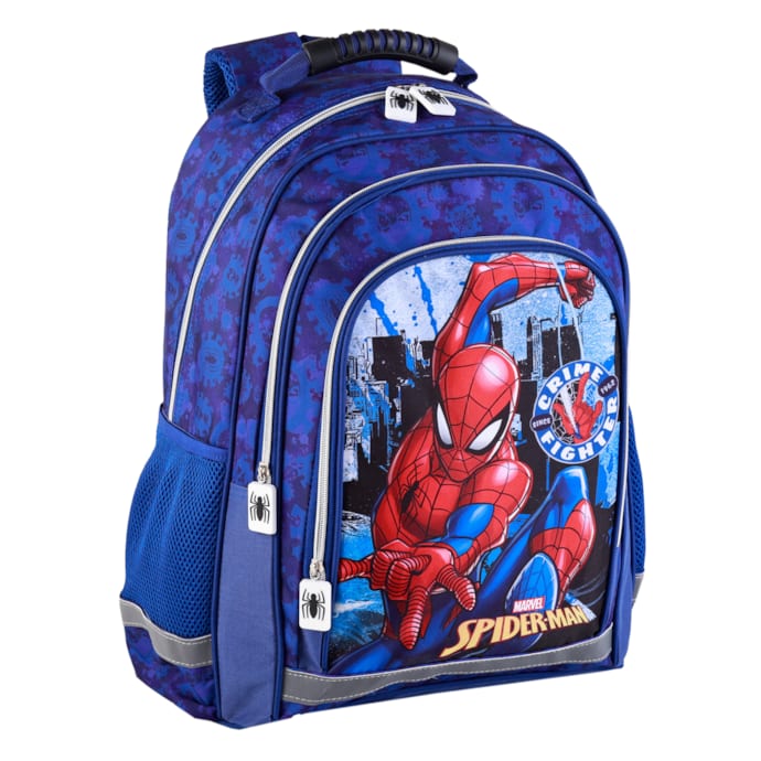 Sac à Dos Enfant Spiderman 3D - Cartable Scolaire Grande Capacité Rouge - Cadeau Garçon Ou Fille