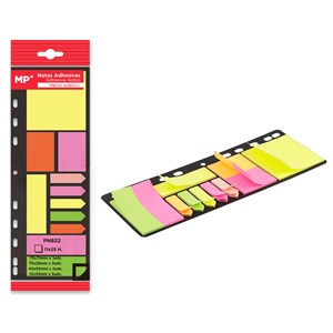 Pack 24 unités notes adhésives pour les classeurs 11 x 25 feuilles