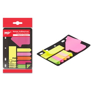 Pack 24 unités notes adhésives pour les dossiers 7 x 25 feuilles