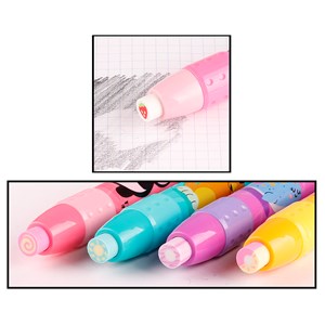 24 packs de port-cartouches avec pulseur 4 modèles assortis