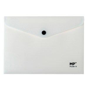 Pack 12 unités clip de fermeture bouton a5 blanc