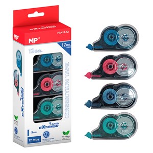 Set 12 pcs ruban correcteur extenso 5 mm x 12 m
