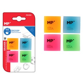 Ensemble de 4 pièces. Gomme à gommer spéciale