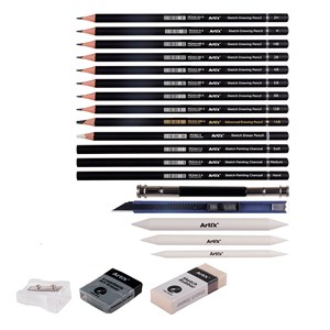 Ensemble de dessin professionnel beaux-arts