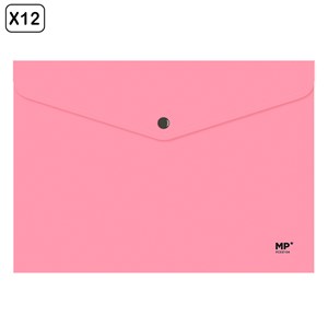 Pack 12 unités clip de close bouton a4 rose