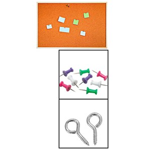 Tableau en liège double face 40 x 60 cm