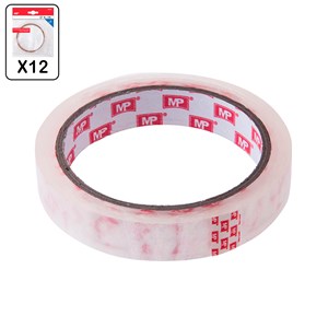 Pack 12 uds ruban adhésif 18 mm 50 mtrs