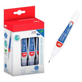 Set 12 pcs correcteur boligraphe. 4 ml.