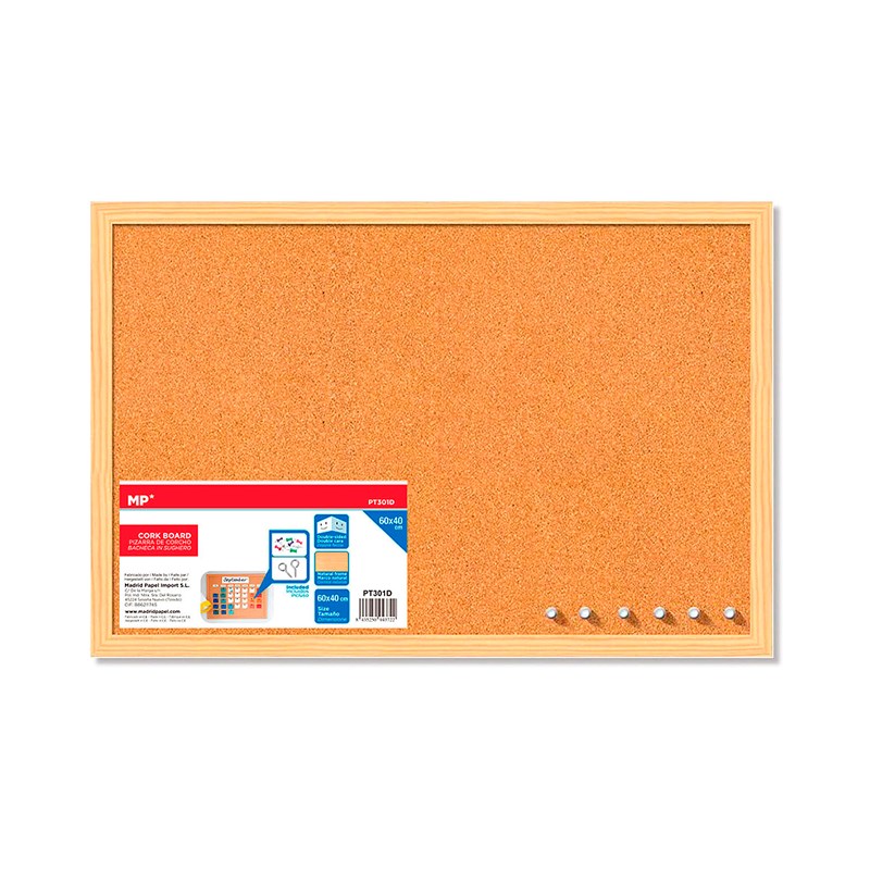 Tableau liège double face 30 x 40 cm