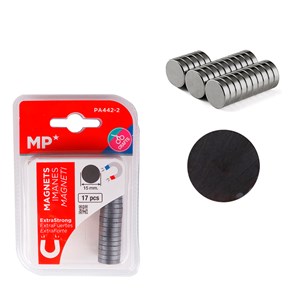 12 packs de aimants d15mm 17uds