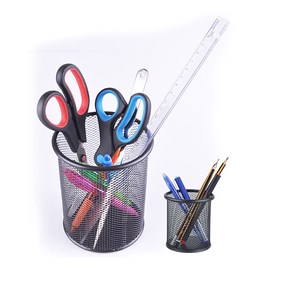 Pot à crayons rond 14 x 10 cm