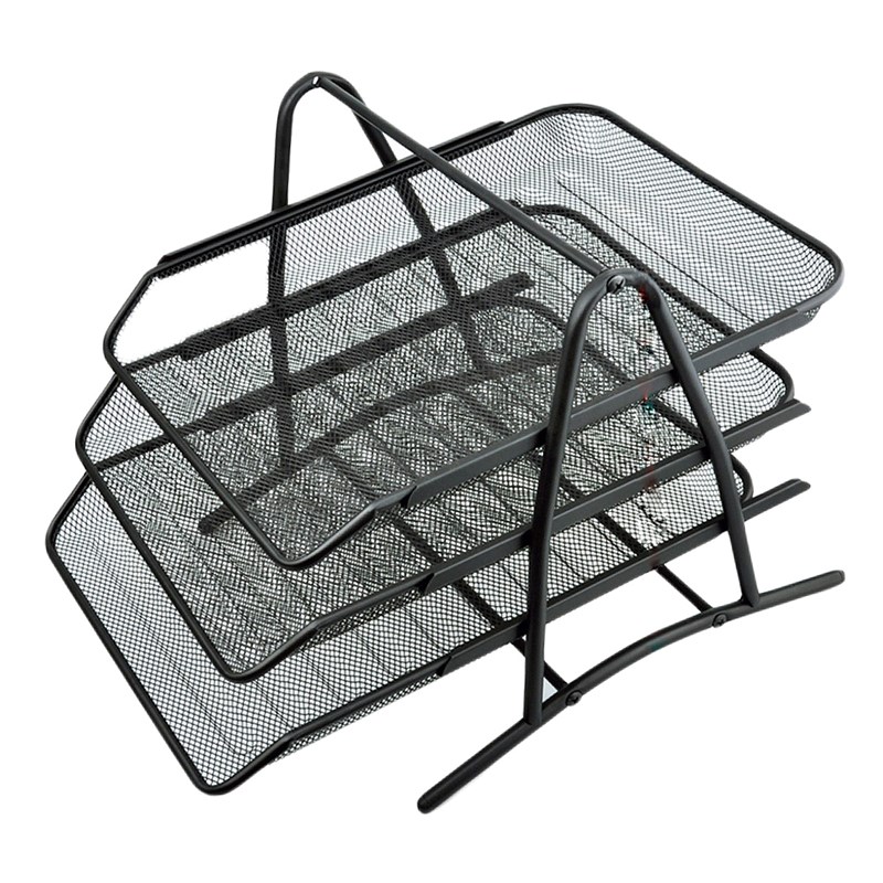 Porte-papier a4 3 étagères