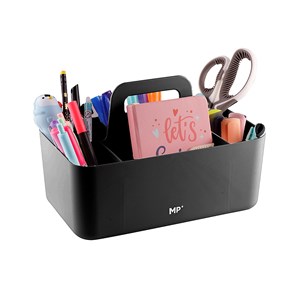 Organiseur de bureau noir