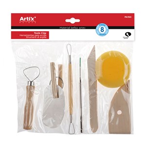 Outil argile 8 pièces